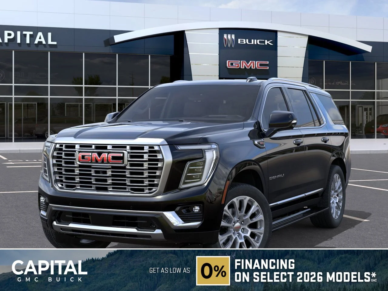 New 2026 ONYX BLACK GMC Denali image 1