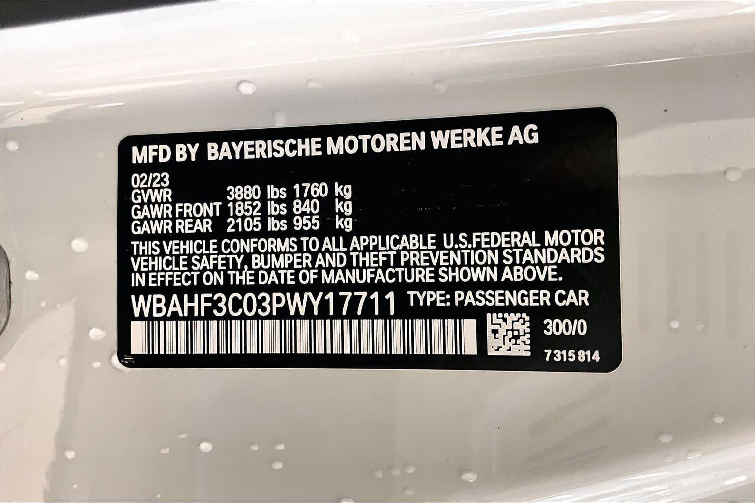 Used 2023 Alpine White BMW sDrive30i image 29