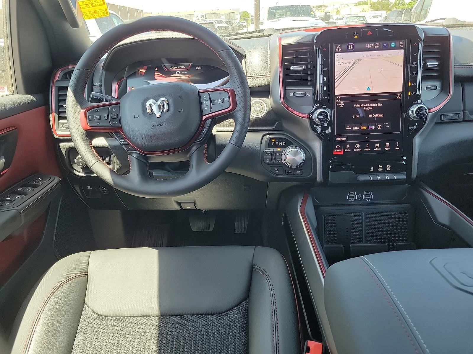 New 2026 PW7 Bright Whit Ram REBEL CREW CAB 4X4 5