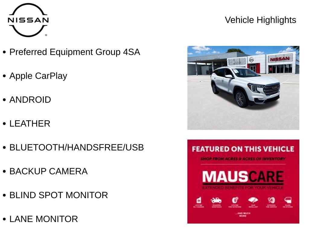 Used 2024 White GMC SLT image 8