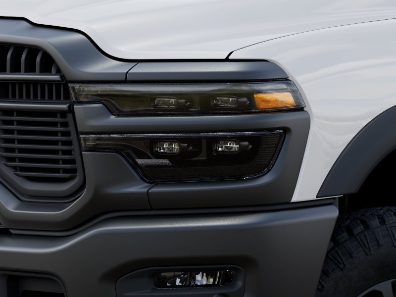 New 2026 Bright White Clear-Coat Exterior Paint RAM Power Wagon image 51