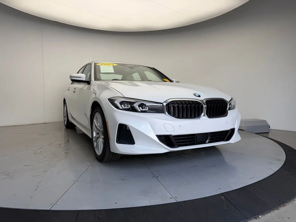 Certified Used 2023 Mineral White Metallic BMW 330i image 3