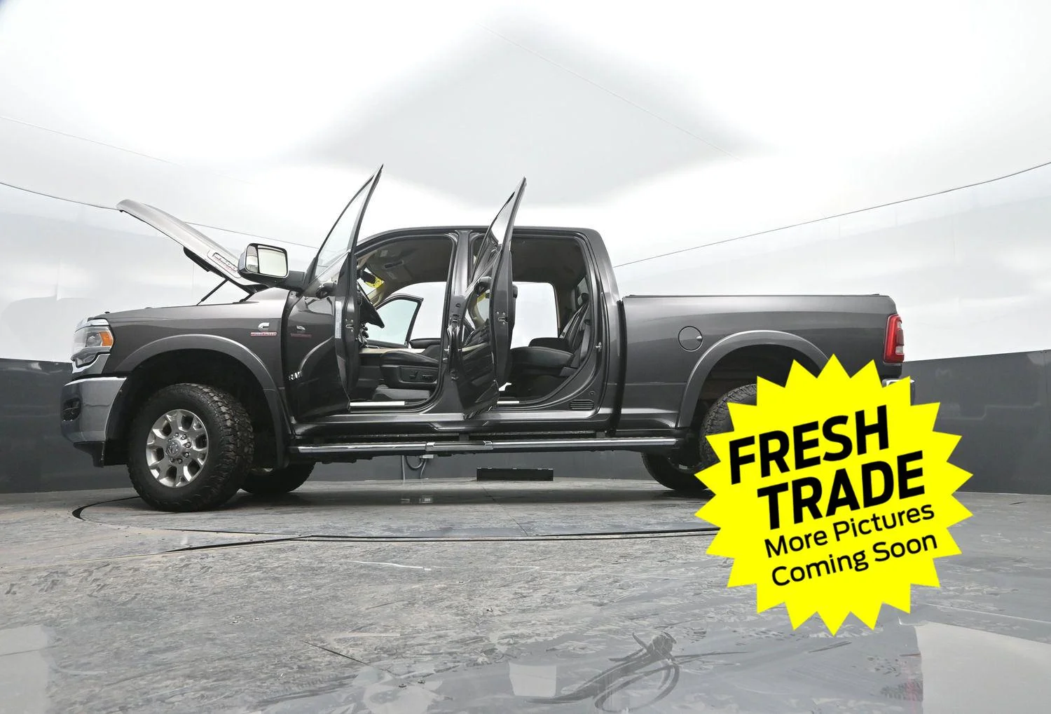 Used 2021 Granite Crystal Metallic Clearcoat Ram Laramie image 54