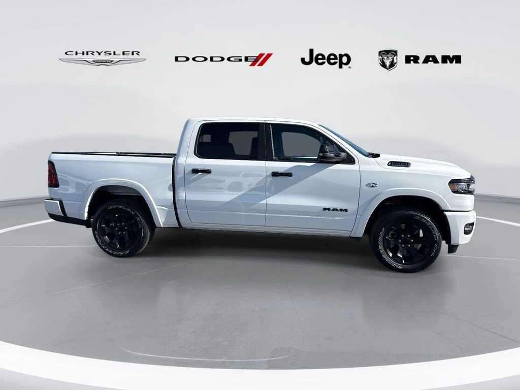 New 2026 Bright White Clear-Coat Exterior Paint RAM Big Horn/Lone Star image 2