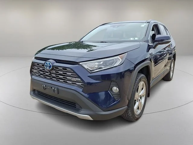 Used 2021 Blue Toyota Limited image 4