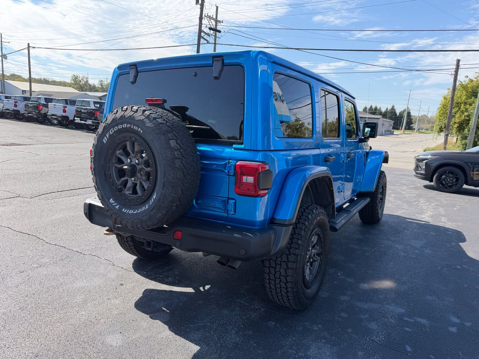 Used 2022 Blue Jeep Unlimited Rubicon 392 image 5