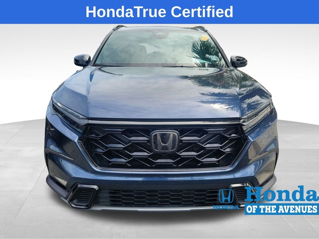 Certified Used 2024 Canyon River Blue Metallic Honda HYBRID 2WD SPORT image 2