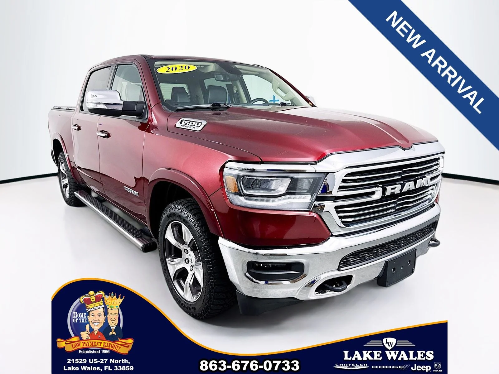 2020 RAM 1500 Laramie 4x4 Crew Cab 5'7's photo