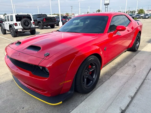 Used 2021 Red Dodge SRT Super Stock image 13
