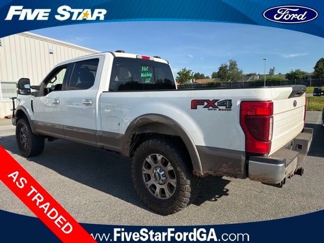 Used 2020 White Ford Lariat image 5