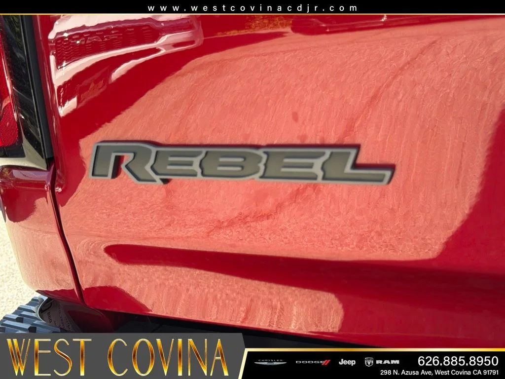 New 2026 Molten Red Pearl-Coat Exterior Paint RAM Rebel image 14