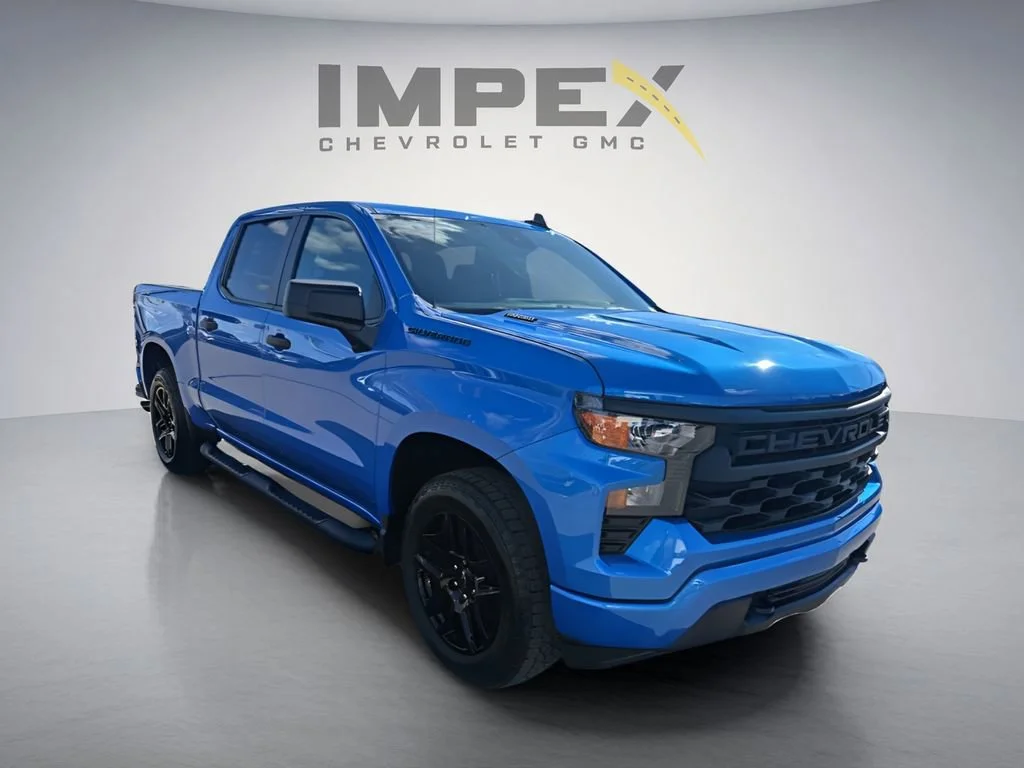 Used 2026 Riptide Blue Metallic Chevrolet Custom image 7