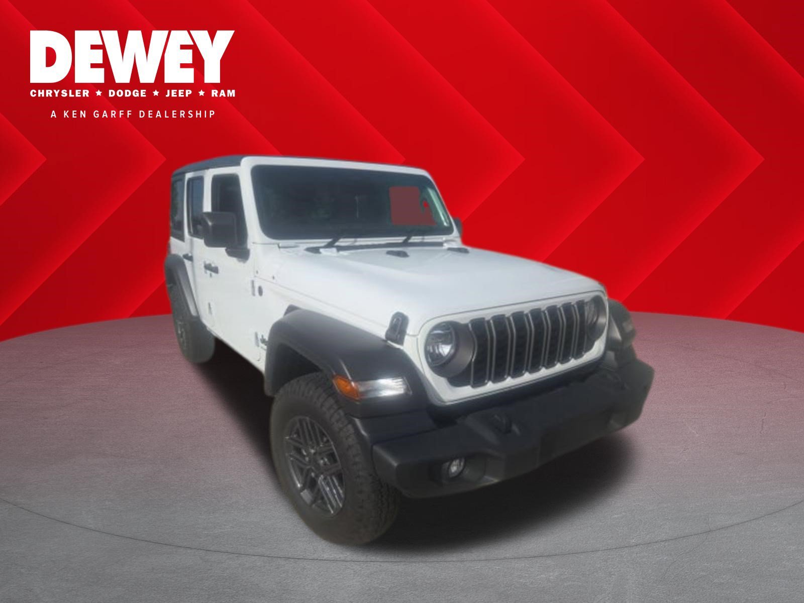 New 2026 Bright White Clearcoat Jeep Sport image 1