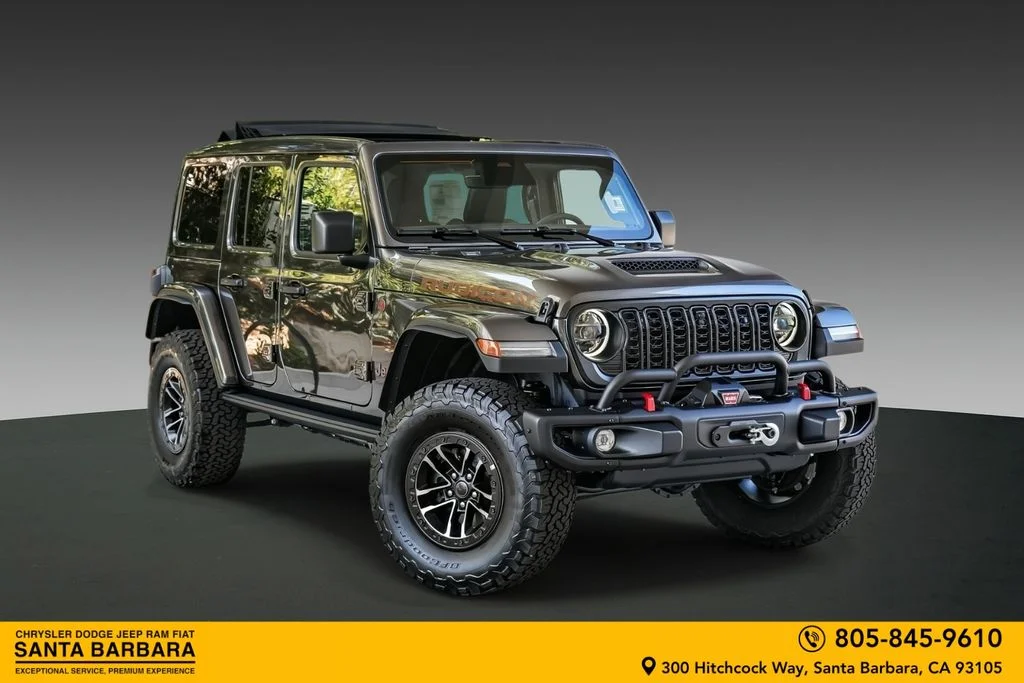 New 2026 Granite Crystal Metallic Clear-Coat Exterior Paint Jeep Rubicon X image 1