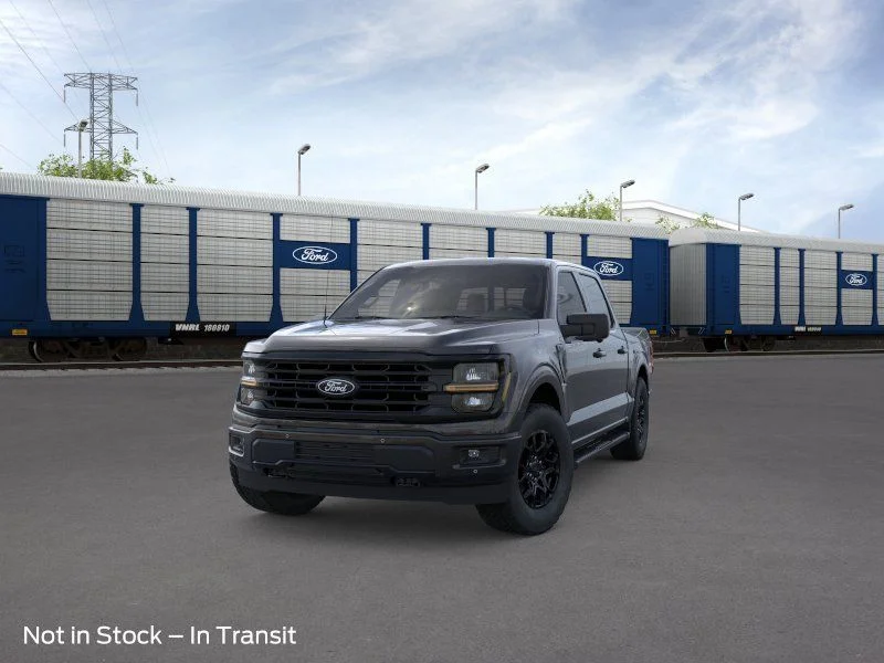 New 2026 Agate Black Metallic Ford XLT image 2