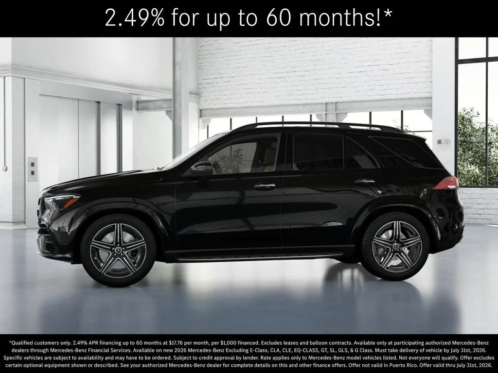 New 2026 Obsidian Black Metallic Mercedes-Benz GLE 450 image 77