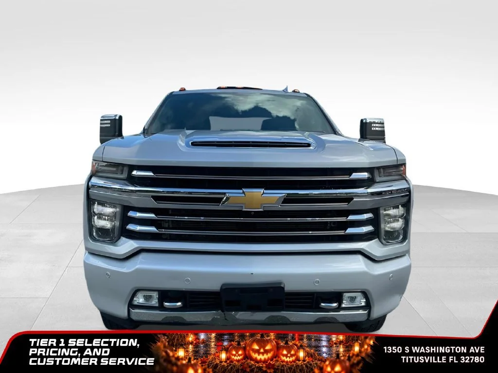 Used 2020 SILVER ICE METALLIC Chevrolet High Country image 14