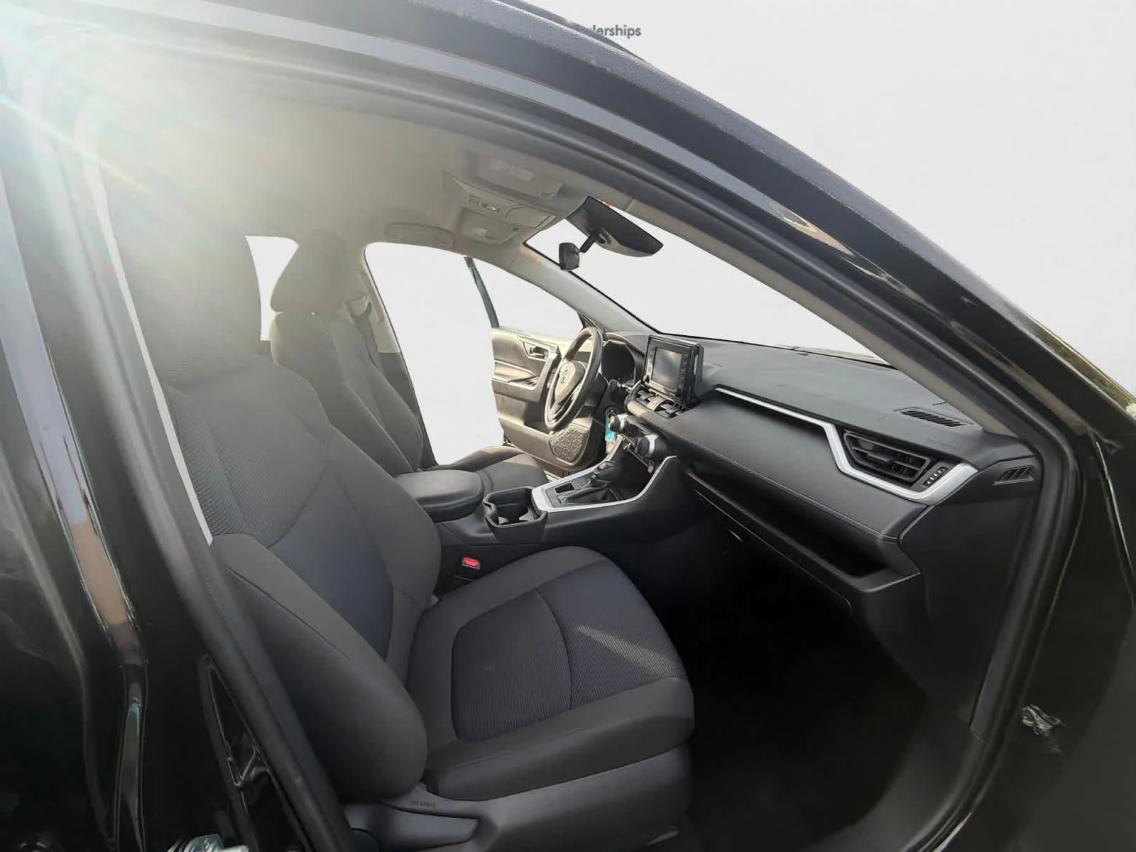 Used 2021 Midnight Black Metallic Toyota LE image 21