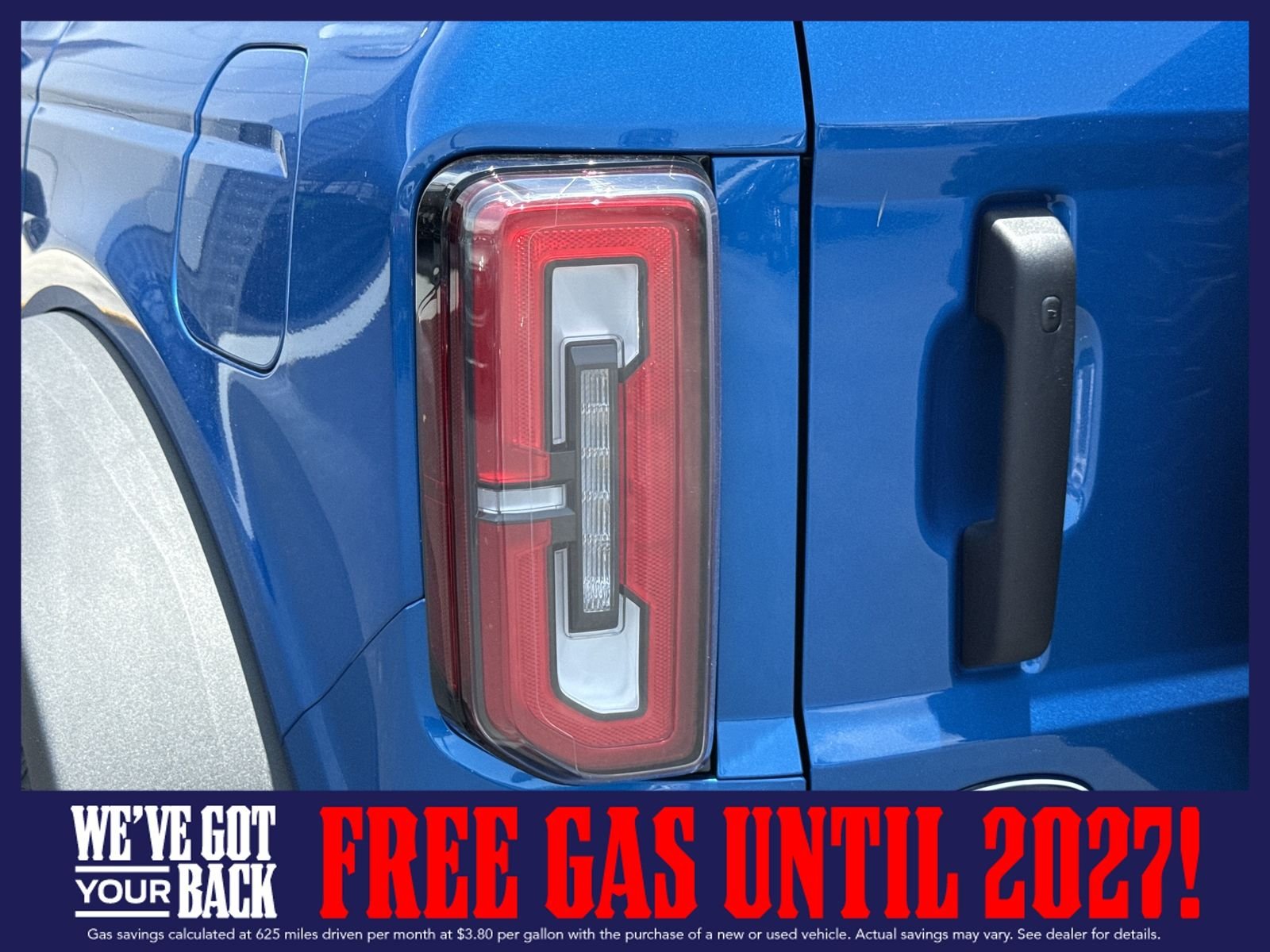 New 2026 Velocity Blue Metallic Ford Badlands image 9