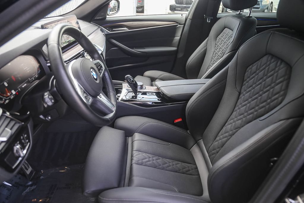 Certified Used 2023 Carbon Black Metallic BMW 540i image 14
