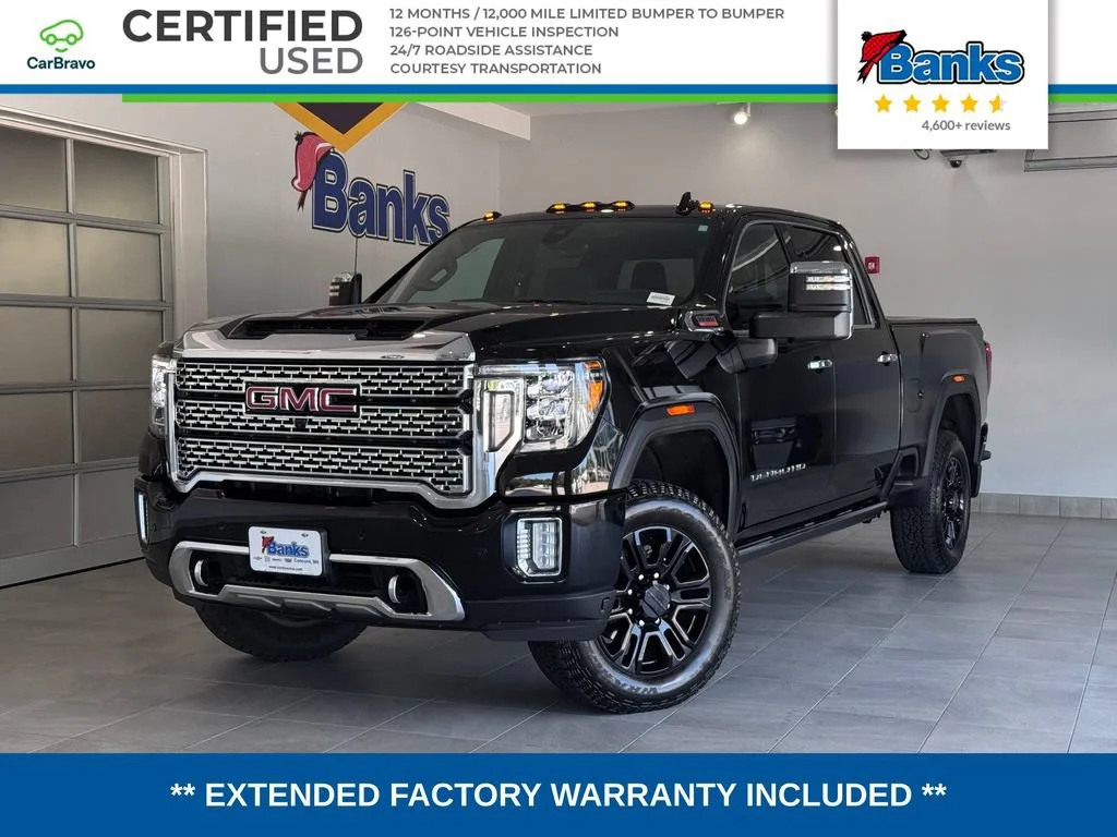 Certified Used 2023 Ebony Twilight Metallic GMC Denali image 1