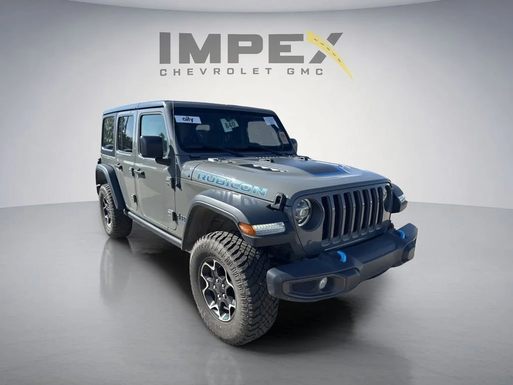 Used 2022 Gray Jeep Unlimited Rubicon image 5