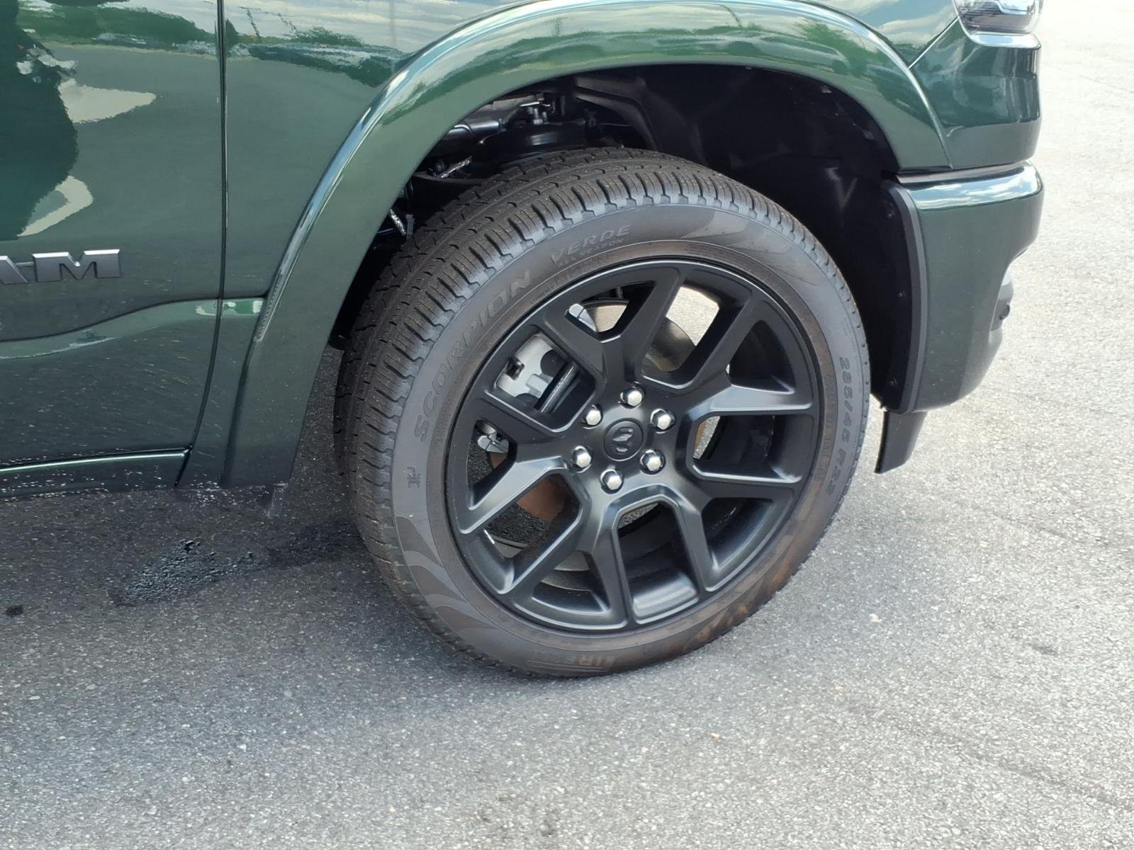 New 2026 Serrano-Green Metallic Exterior Paint RAM Laramie image 12
