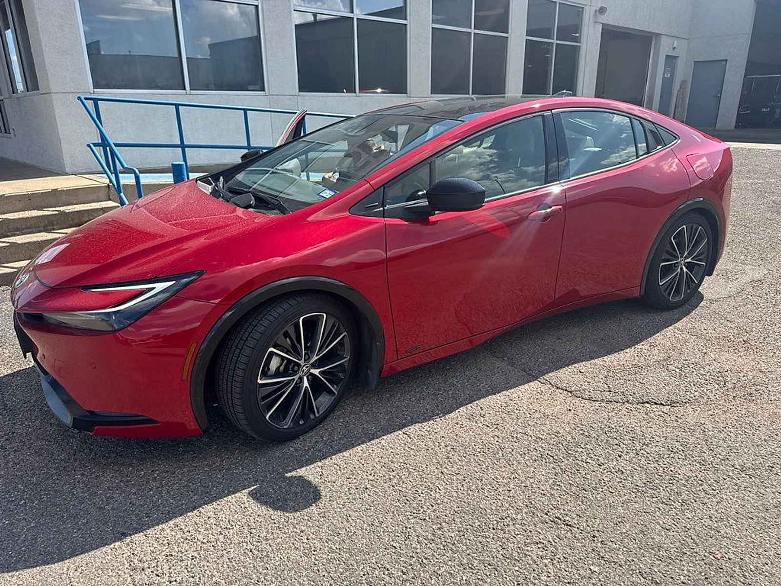Used 2024 Red Toyota XLE image 2