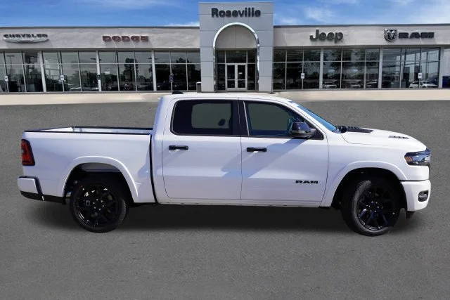 New 2026 Ivory White Tri-Coat Pearl-Coat Exterior Paint RAM Laramie image 2