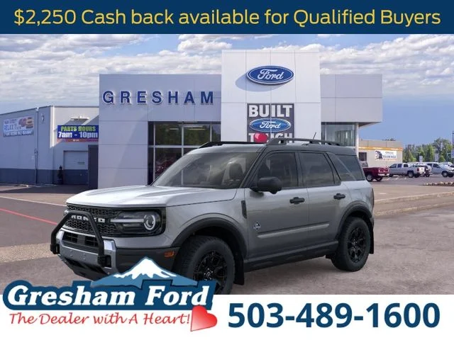 New 2026 Carbonized Gray Metallic Ford Outer Banks image 1