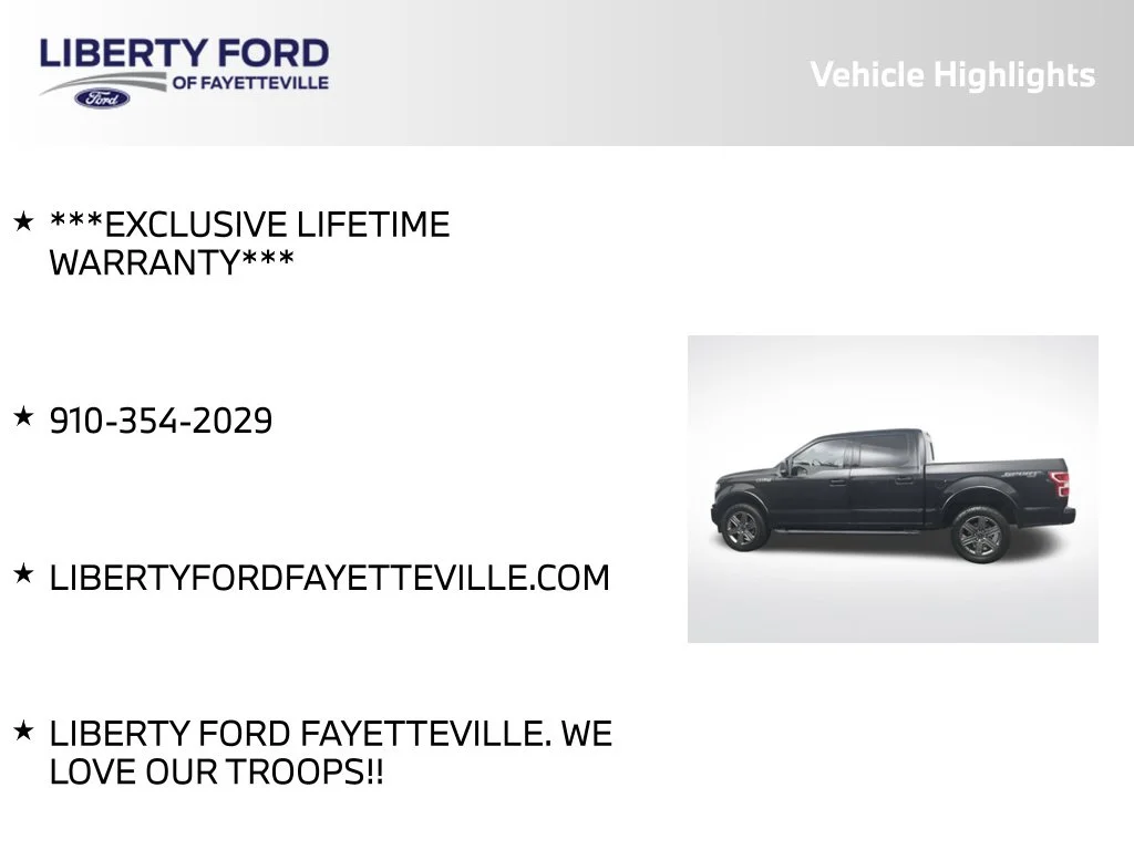 Certified Used 2020 Black Metallic Ford XLT image 5