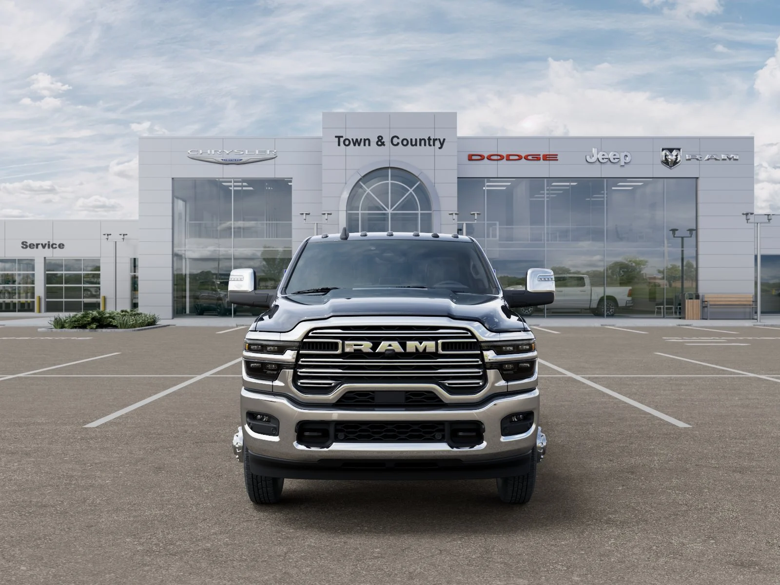 New 2026 Diamond Black Crystal Pearl-Coat Exterior Paint RAM Laramie image 32
