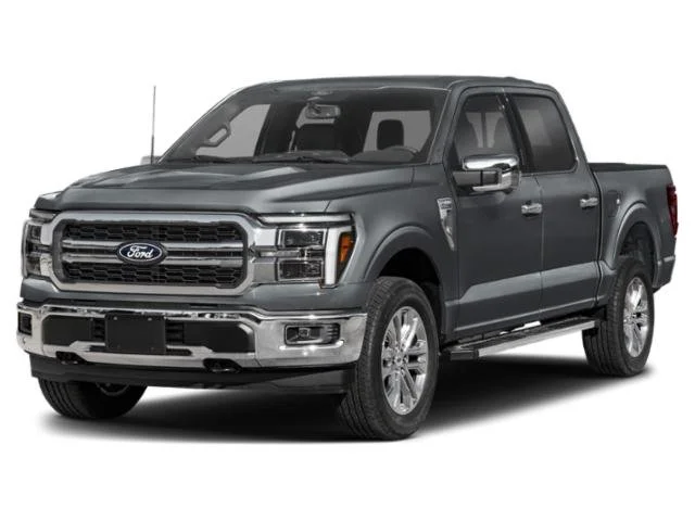 New 2026 Carbonized Gray Metallic Ford LARIAT image 1