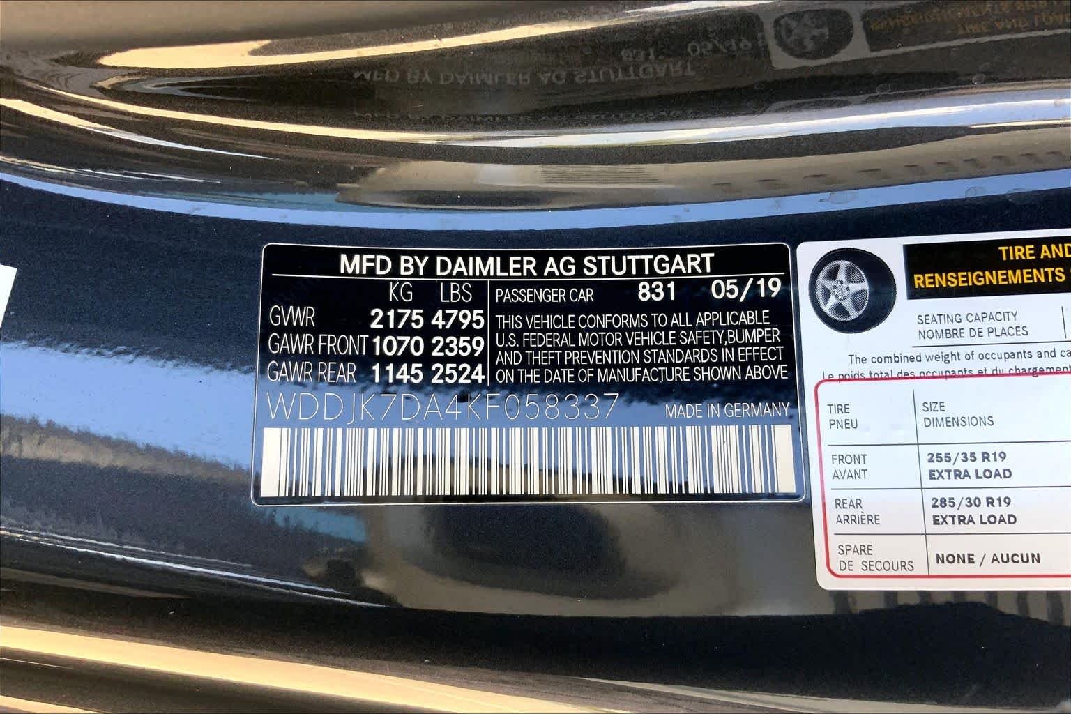 Used 2019 Graphite Grey Metallic Mercedes-Benz SL 550 image 29