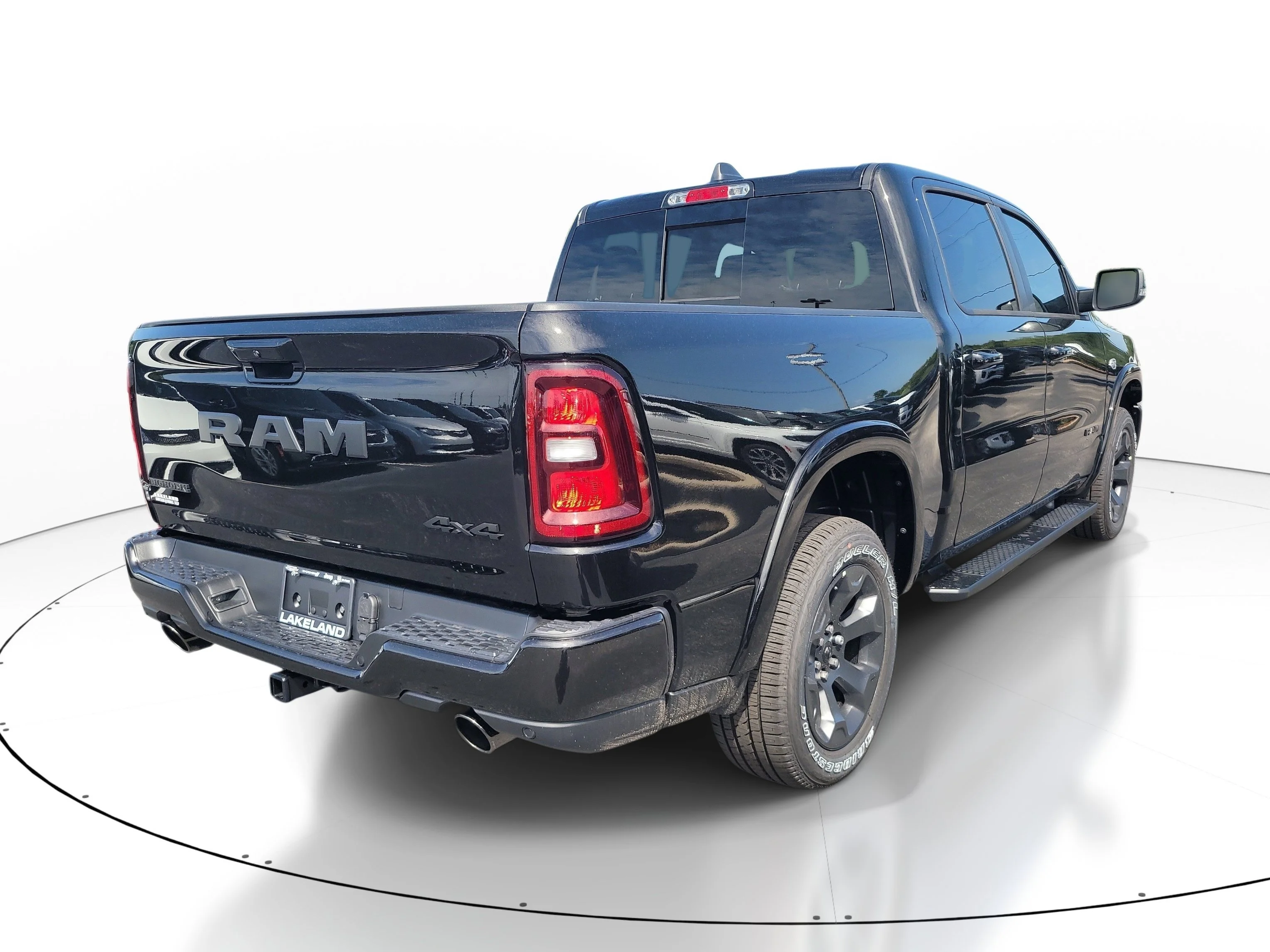 New 2026 Diamond Black Crystal Pearlcoat RAM Big Horn image 6