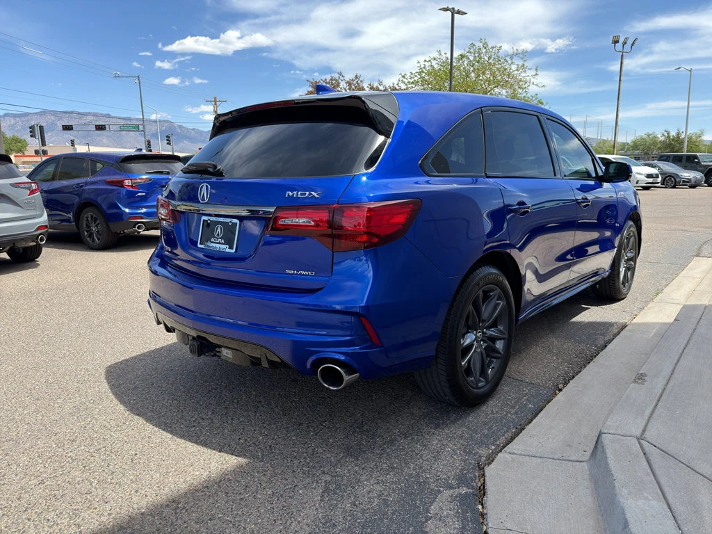 Used 2020 Apex Blue Pearl Acura SH-AWD A-Spec image 6