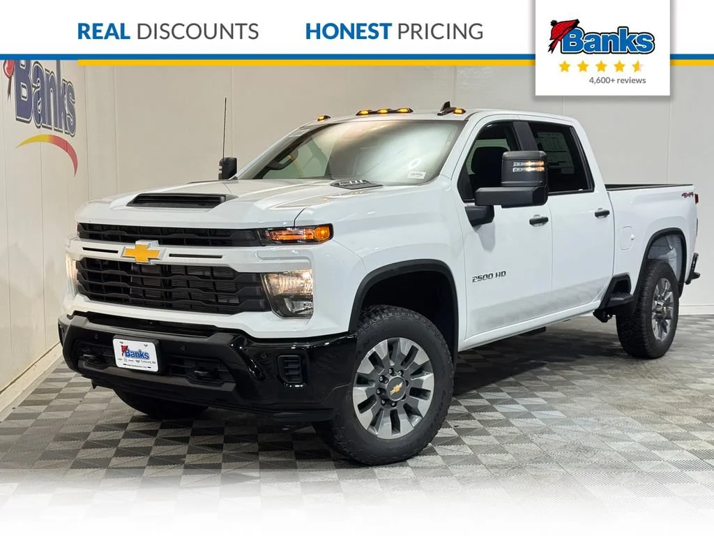 New 2026 Summit White Chevrolet Custom image 1