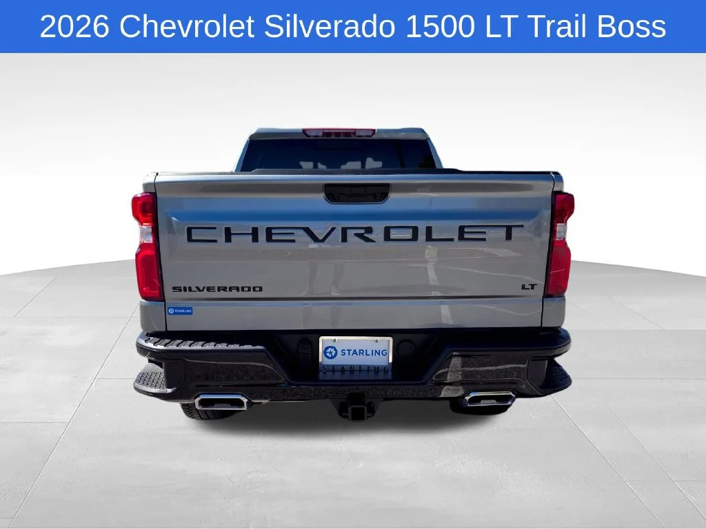 Used 2026 Sterling Gray Metallic Chevrolet LT Trail Boss image 8