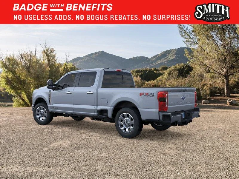 New 2026 Glacier Gray Metallic Tri-Coat Ford F-250® Lariat® image 5