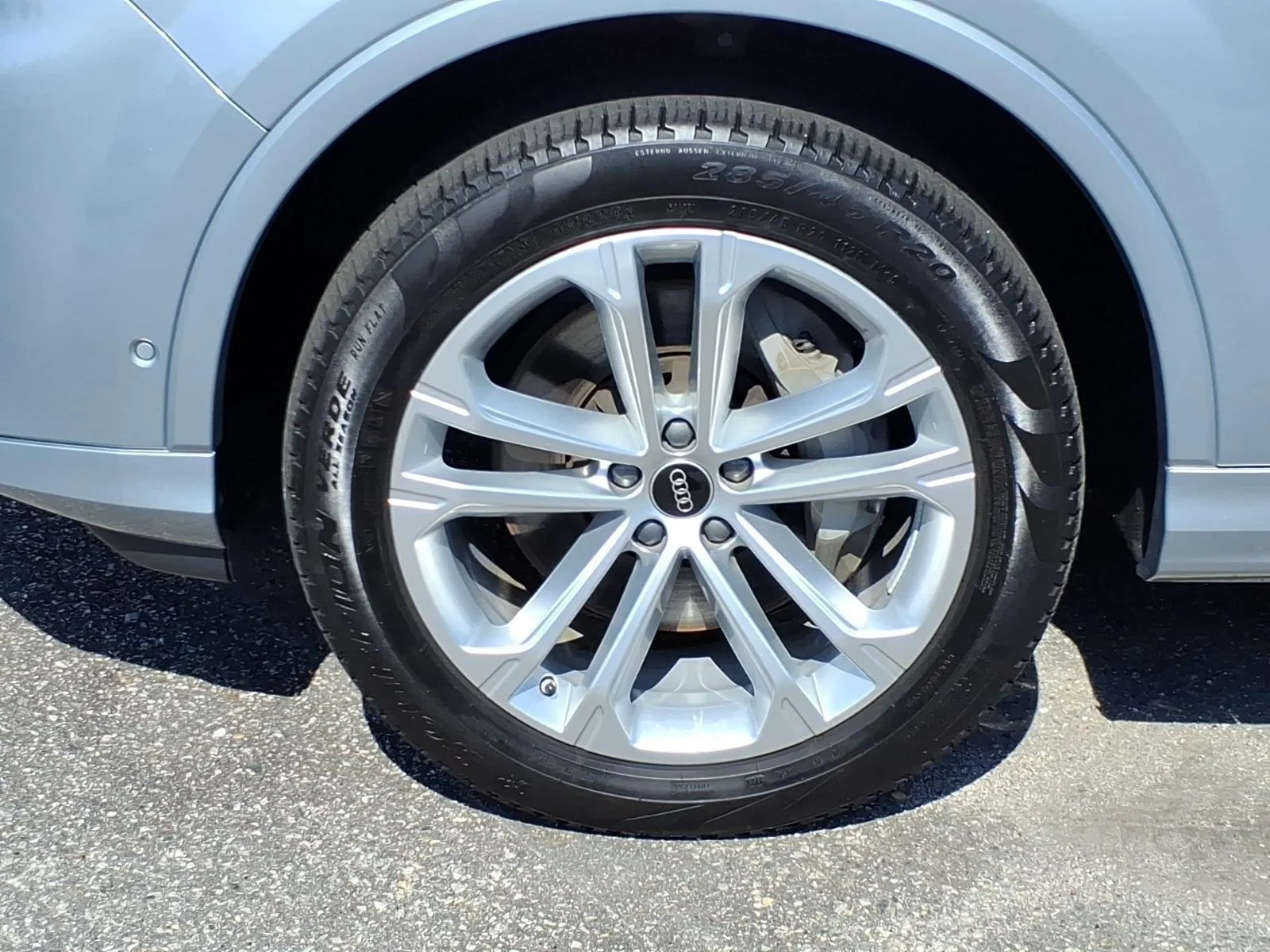 Certified Used 2025 Satellite Silver Metallic Audi Premium Plus image 4
