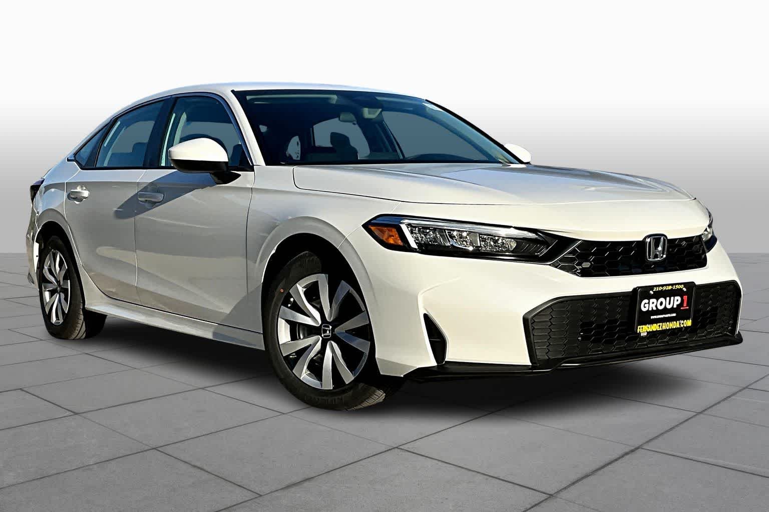 New 2026 Platinum White Pearl Honda 2WD LX image 2