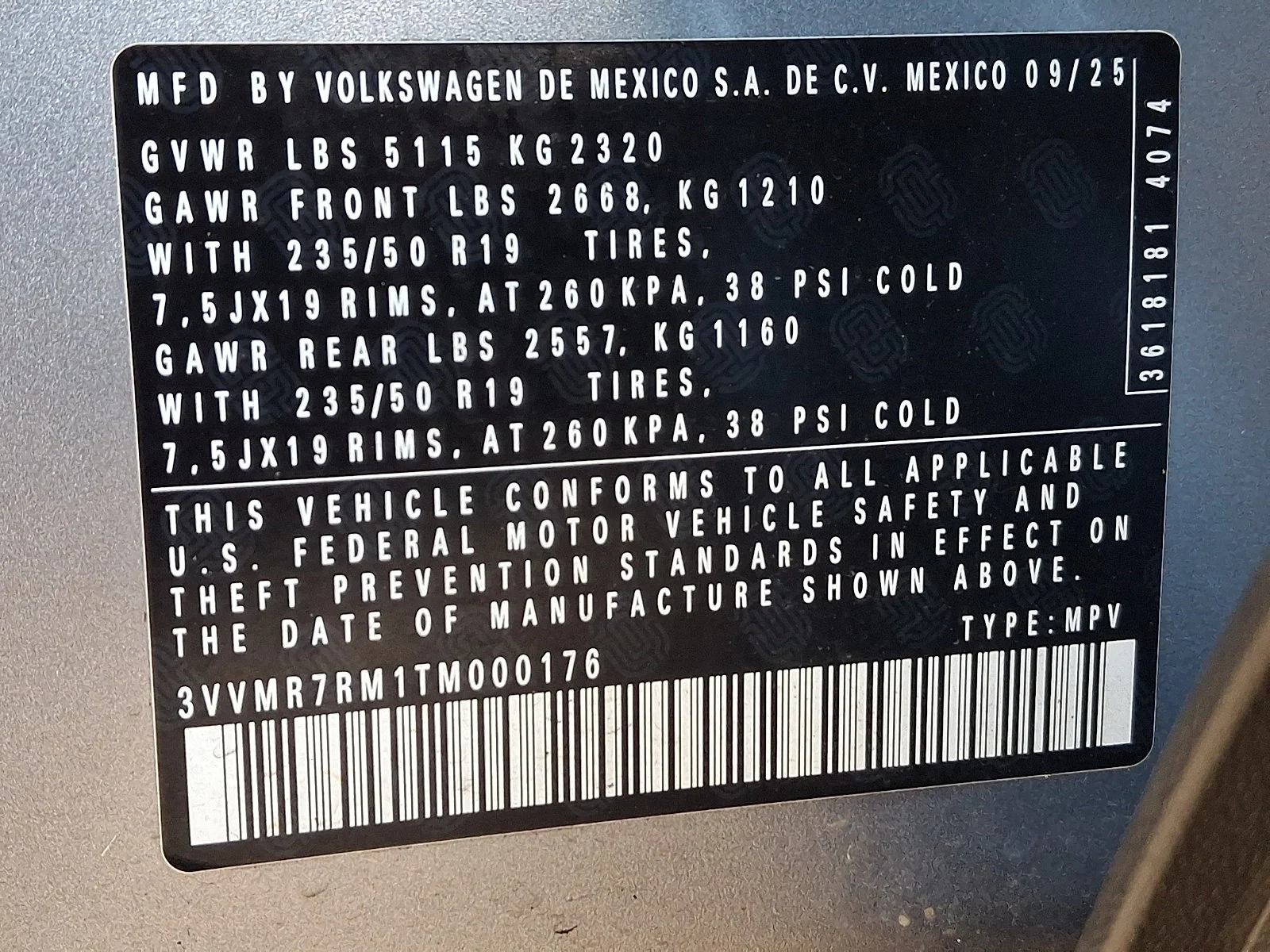 New 2026 Pyrite Silver Metallic - K2K2 Volkswagen SE image 28