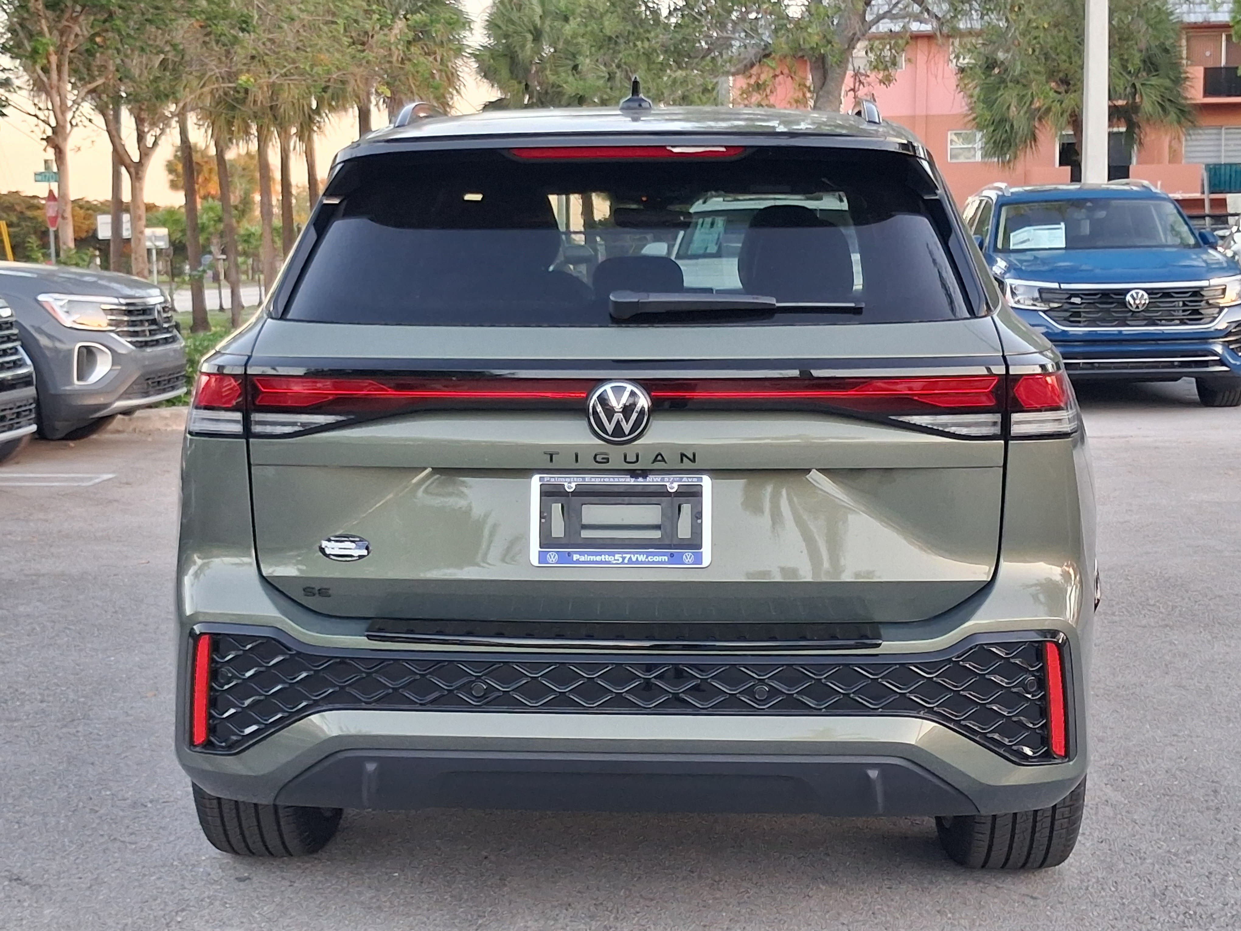 New 2026 Green Volkswagen 2.0T SE R-Line Black image 4