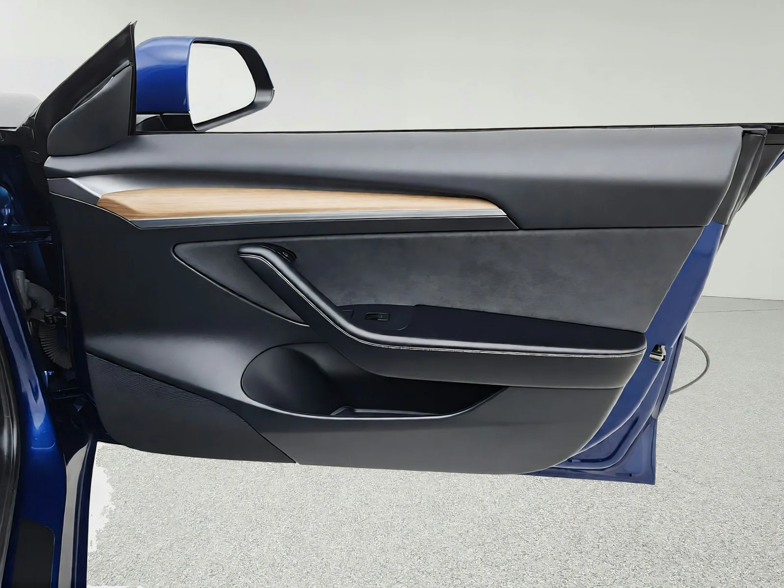 Used 2023 Deep Blue Metallic Tesla SEDAN image 28
