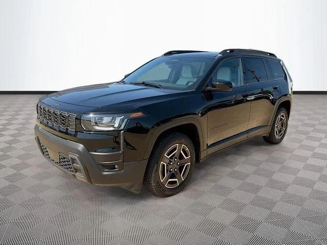 New 2026 Diamond Black Crystal Pearlcoat Jeep Laredo image 3