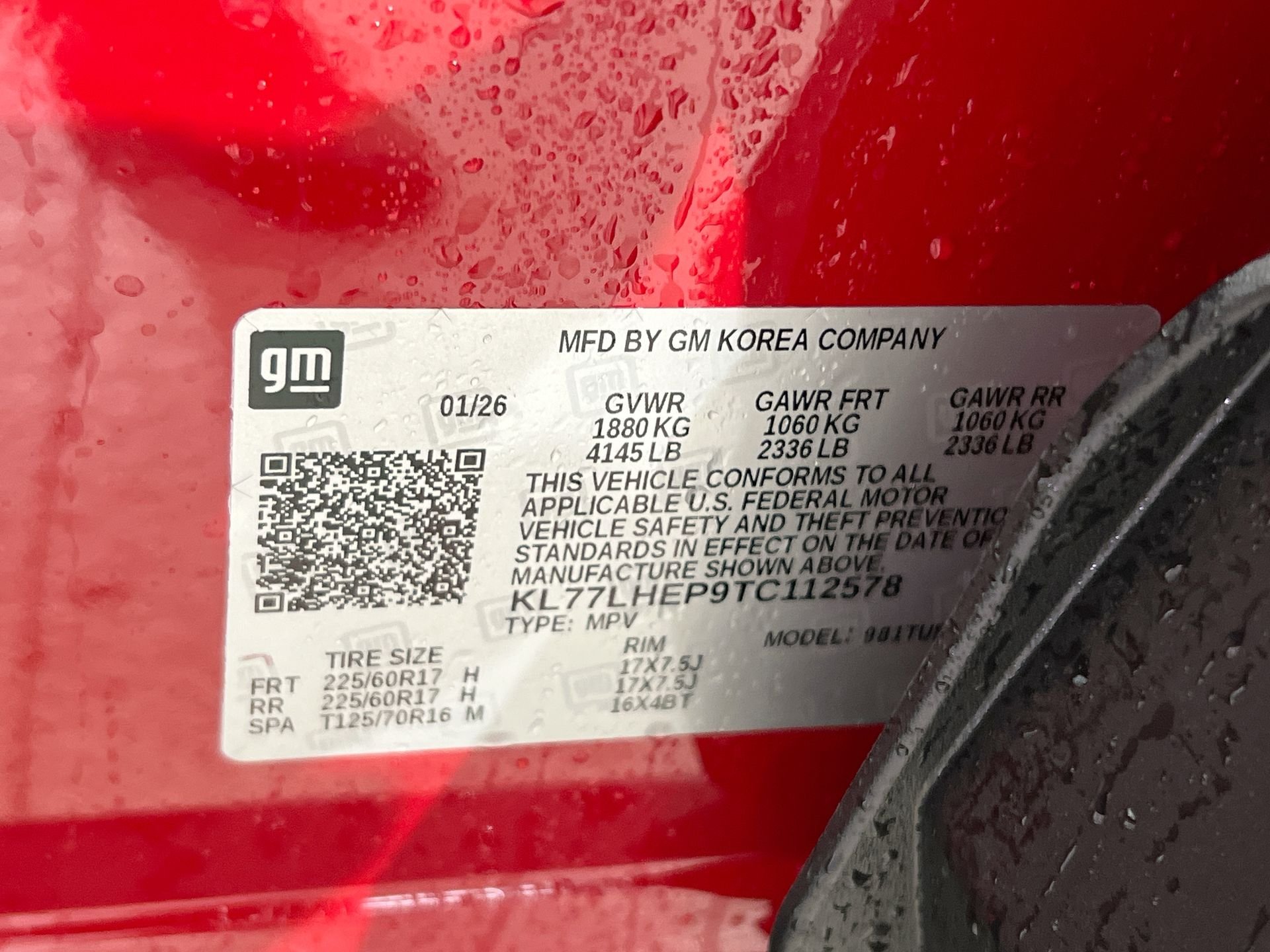 New 2026 Apex Red Chevrolet LT image 61
