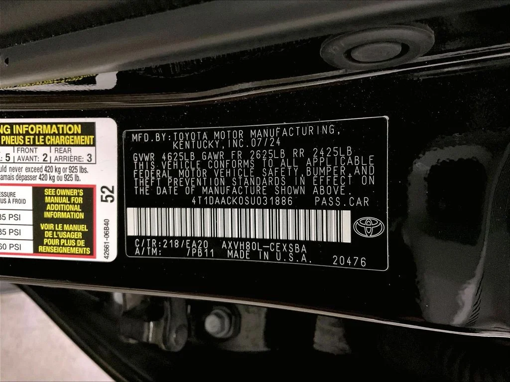 Used 2025 Black Toyota SE image 39