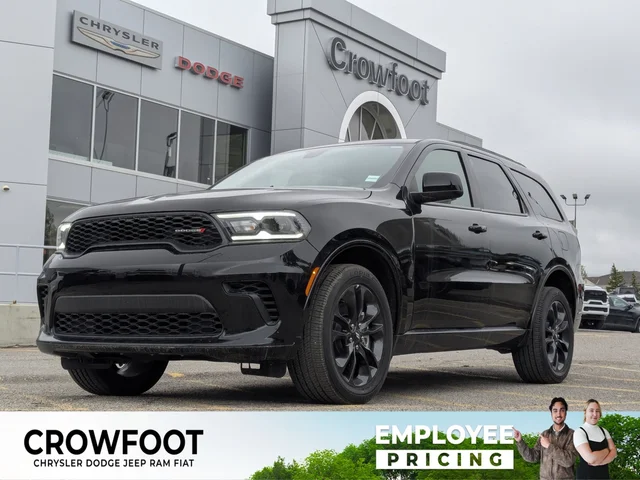2026 Dodge Durango GT - - AWD - Blacktop Pkg - Trailer Tow Grp - 10.1 Uconnect Nav - Htd Seats & Wheel & More!