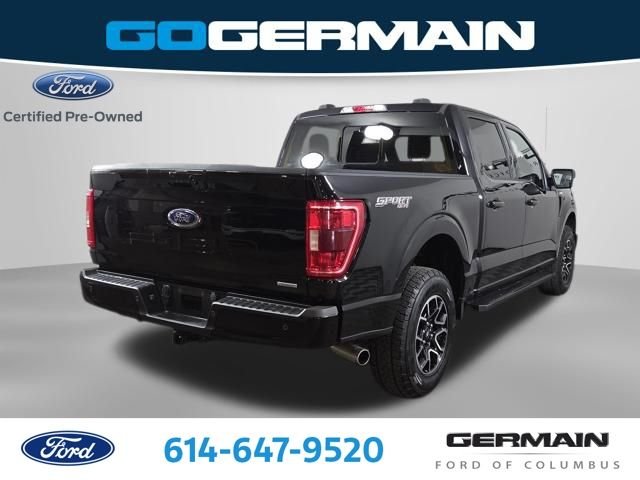Certified Used 2023 Agate Black Metallic Ford XLT image 7