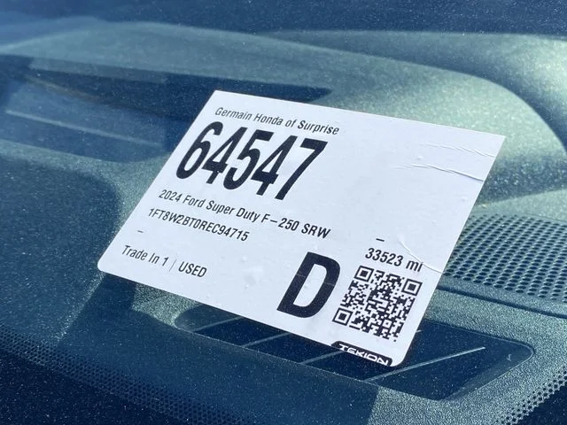 Used 2024 Glacier Gray Metallic Tri-Coat Ford Platinum image 36